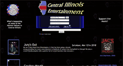 Desktop Screenshot of centralillinoisentertainment.com